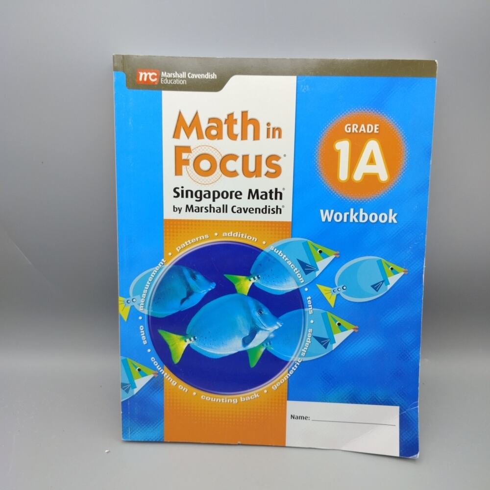 Math in Focus (STA): Student Workbook A Grade 1 - Paperback - GOOD